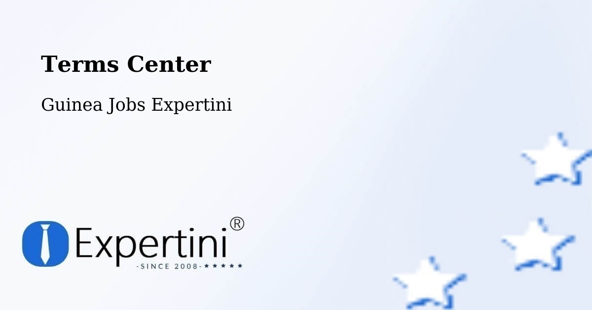 Terms of Service – Beyla - Guinea Jobs Expertini